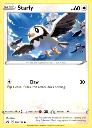 Crown Zenith #110/159 Starly