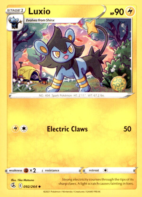 SWSH08: Fusion Strike #092/264 Luxio