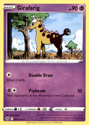 Crown Zenith #061/159 Girafarig