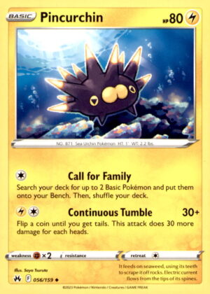 Crown Zenith #056/159 Pincurchin