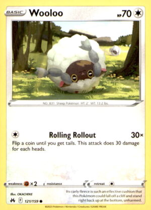 Crown Zenith #121/159 Wooloo