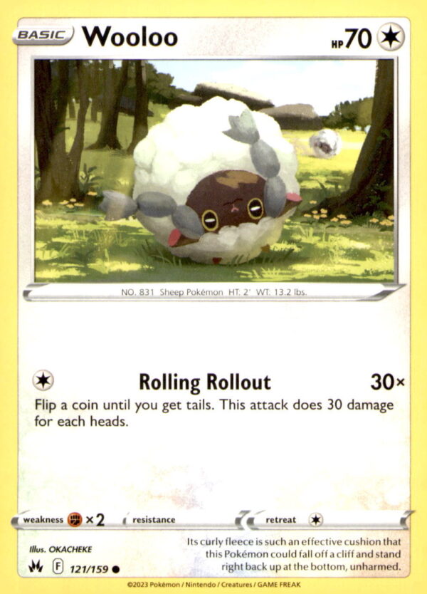 Crown Zenith #121/159 Wooloo
