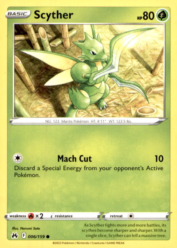 Crown Zenith #006/159 Scyther