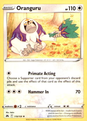 Crown Zenith #119/159 Oranguru