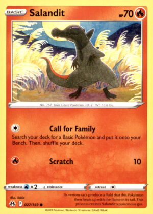 Crown Zenith #027/159 Salandit