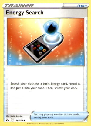 SWSH01: Sword & Shield Base Set #161/202 Energy Search