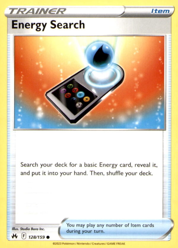 SWSH01: Sword & Shield Base Set #161/202 Energy Search