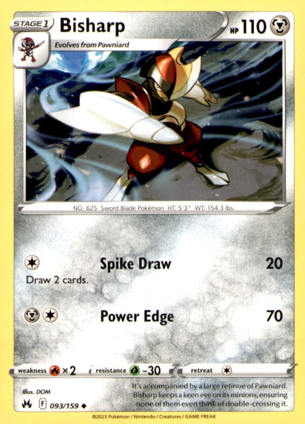 Crown Zenith #093/159 Bisharp