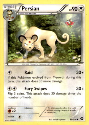 XY - Steam Siege #89/114 Persian