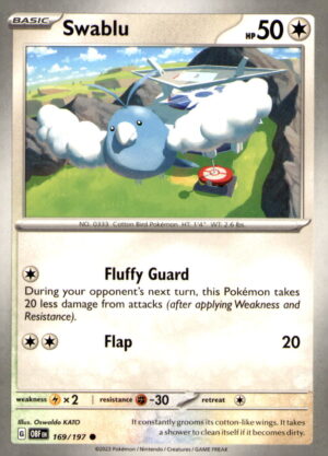 SV03: Obsidian Flames #169/197 Swablu
