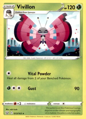 SWSH05: Battle Styles #013/163 Vivillon