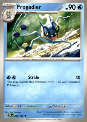 SV03: Obsidian Flames #057/197 Frogadier