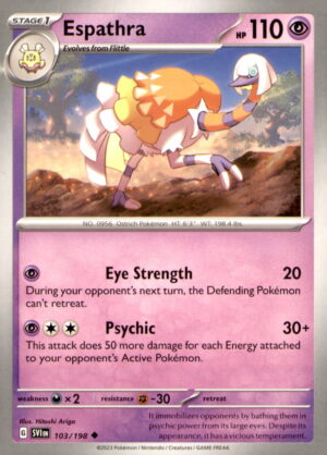 SV01: Scarlet & Violet Base Set #103/198 Espathra