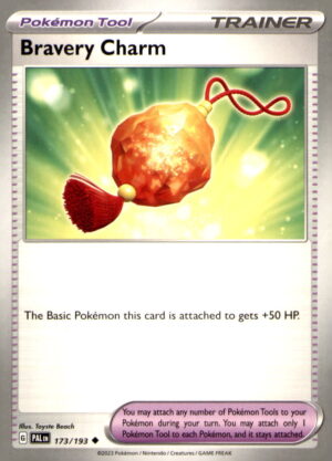 SV02: Paldea Evolved #173/193 Bravery Charm