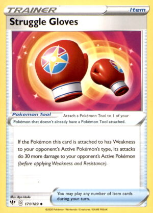 SWSH03: Darkness Ablaze #171/189 Struggle Gloves