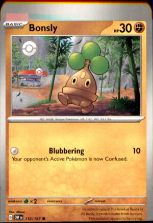 SV03: Obsidian Flames #110/197 Bonsly