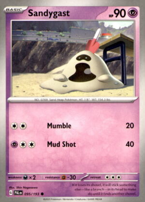 SV02: Paldea Evolved #095/193 Sandygast
