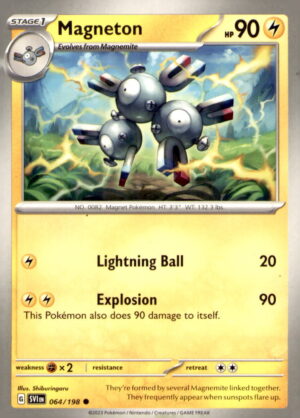 SV01: Scarlet & Violet Base Set #064/198 Magneton