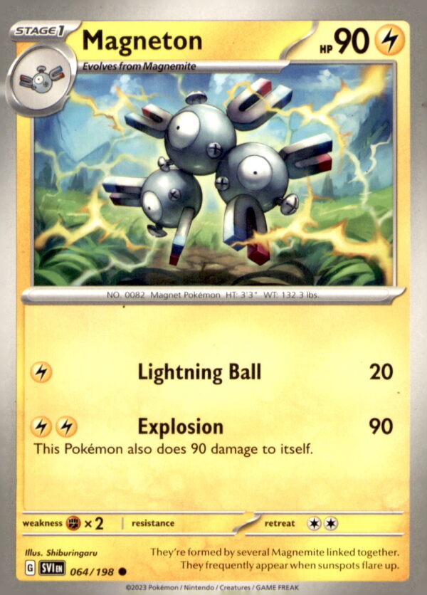 SV01: Scarlet & Violet Base Set #064/198 Magneton