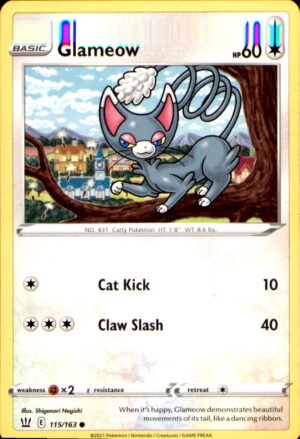 SWSH05: Battle Styles #115/163 Glameow