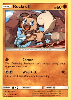 SM - Guardians Rising #73/145 Rockruff