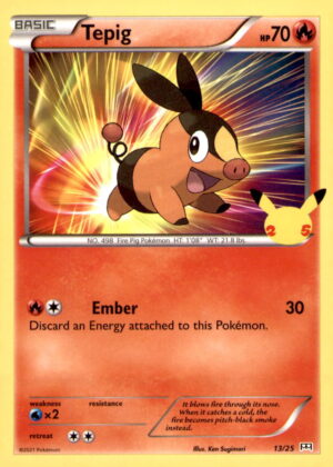 First Partner Pack #BW02 Tepig