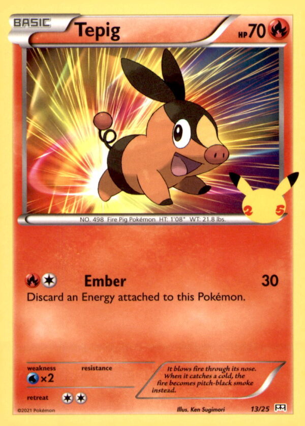 First Partner Pack #BW02 Tepig