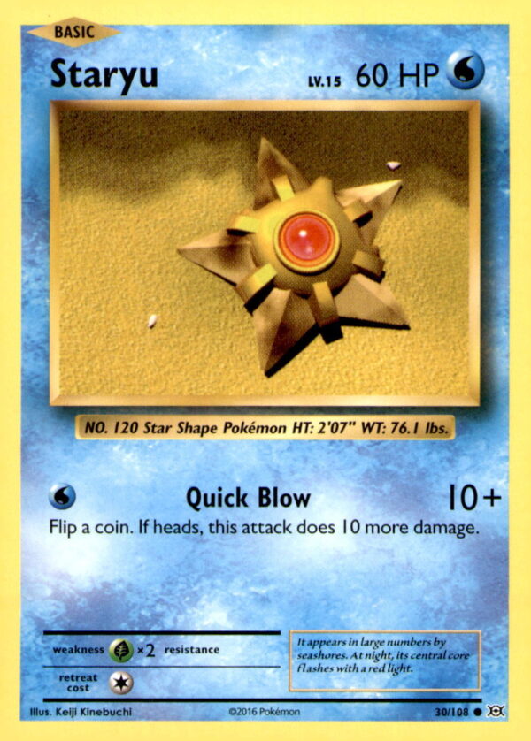 XY - Evolutions #30/108 Staryu