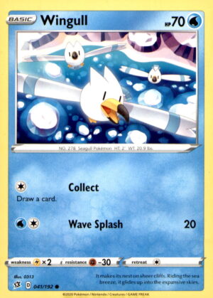 SWSH02: Rebel Clash #041/192 Wingull