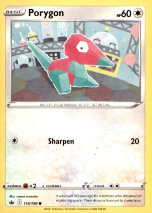 SWSH06: Chilling Reign #116/198 Porygon