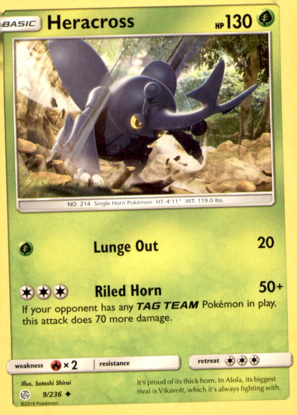 SM - Cosmic Eclipse #9/236 Heracross