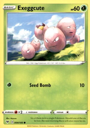 SWSH04: Vivid Voltage #004/185 Exeggcute