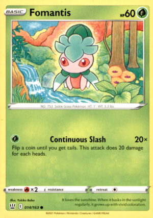 SWSH05: Battle Styles #014/163 Fomantis
