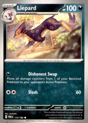 SV04: Paradox Rift #115/182 Liepard