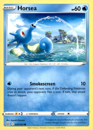 SWSH05: Battle Styles #031/163 Horsea