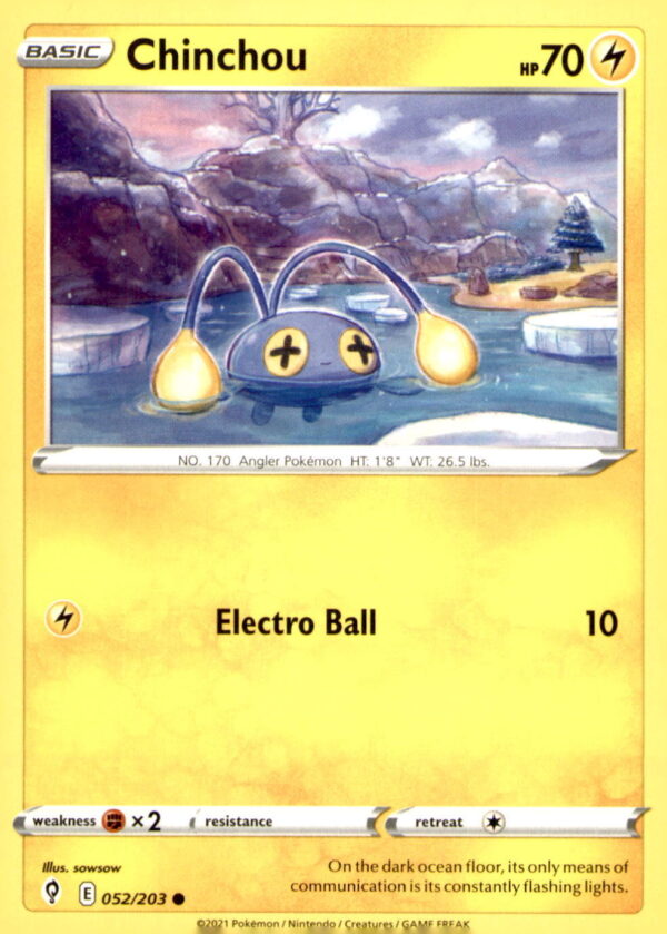 McDonald's Promos 2022 #008/015 Chinchou - 8/15