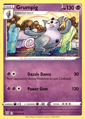 SWSH05: Battle Styles #056/163 Grumpig