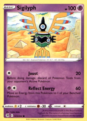 SWSH08: Fusion Strike #123/264 Sigilyph