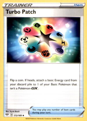 SWSH03: Darkness Ablaze #172/189 Turbo Patch
