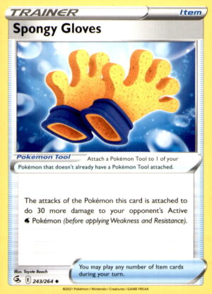 SWSH08: Fusion Strike #243/264 Spongy Gloves