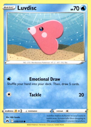 Crown Zenith #035/159 Luvdisc