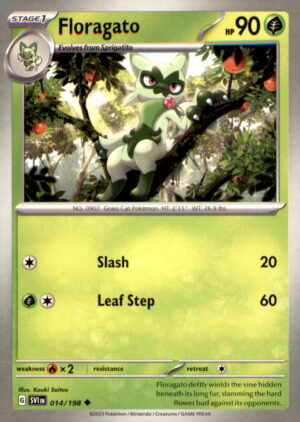 SV01: Scarlet & Violet Base Set #014/198 Floragato
