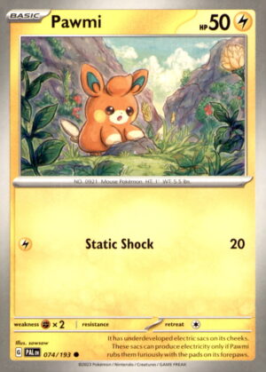 SV02: Paldea Evolved #074/193 Pawmi