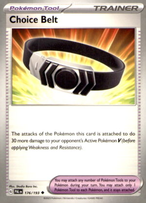 SV02: Paldea Evolved #176/193 Choice Belt