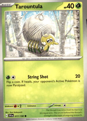 SV01: Scarlet & Violet Base Set #017/198 Tarountula