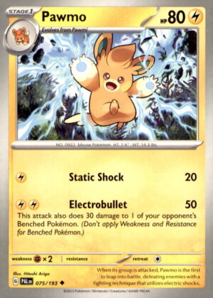 SV02: Paldea Evolved #075/193 Pawmo