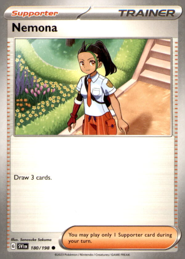 SV01: Scarlet & Violet Base Set #180/198 Nemona