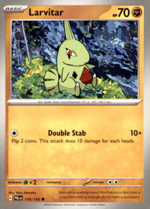 SV02: Paldea Evolved #110/193 Larvitar