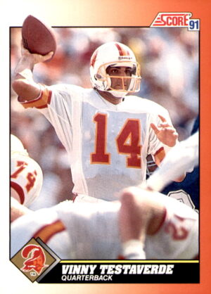 1991 Score #398 Vinny Testaverde
