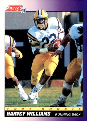 1991 Score #588 Harvey Williams